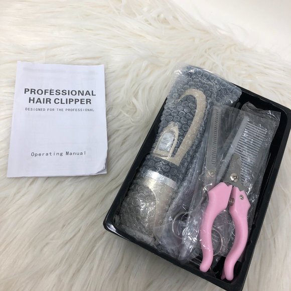 Professional Pet Grooming Hair Clippers Kit Pink - Picture 3 of 7